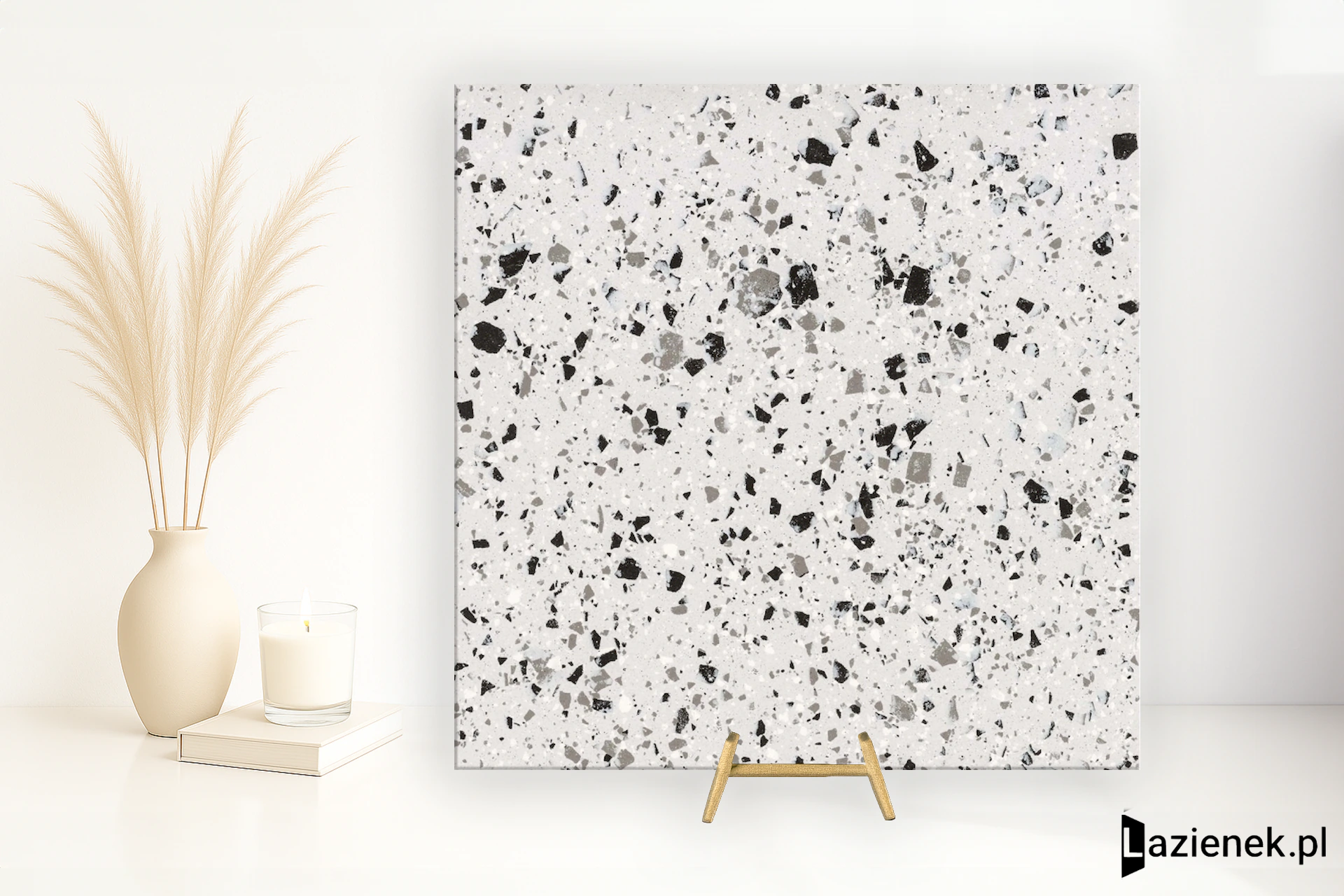 Casalgrande Padana Terrazzotech Argento błyszcząca 60x60 cm gr. 9 mm - płytka rektyfikowana/14600156